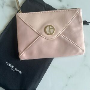 GIORGIO ARMANI BEAUTY Blush Cosmetic Bag/Pouch